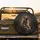 Powerful German Shepherd Howling Barking - Dog Lover Gift Spare Tire Cover - 2