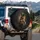 Powerful German Shepherd Howling Barking - Dog Lover Gift Spare Tire Cover - 3