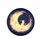 Cute Cat Smiling Moon Pink Clouds Stars - Celestial Lover Gift for Cat Lover Spare Tire Cover - 4
