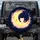 Cute Cat Smiling Moon Pink Clouds Stars - Celestial Lover Gift for Cat Lover Spare Tire Cover - 1