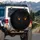 Piercing Amber Eyes Monster - Dark Fantasy Adventure Seeker Gift Spare Tire Cover - 3