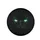 Glowing Emerald Cat Eyes Black Feline Fur - Wildlife Lover Gift Spare Tire Cover - 4