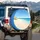 Tropical Beach Sand Dune Ocean Scene - Travel Essentials Beach Lover Gift Spare Tire Cover - 3