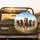 Galloping Wild Horses Grassland Landscape - Outdoor Adventure Decor Spare Tire Cover - 2