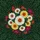 White Golden Gerbera Daisies Chrysanthemum Blossoms - Outdoor Decor Flower Lover Gift Spare Tire Cover - 6