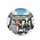 Brown Holstein Cows Driving Luxury Vehicle Interior Blue Sky - Cow Lover Gift Spare Tire Cover - 4