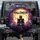 Halloween Dripping Text Haunted Mansion Full Moon - Spooky Night Decor Spare Tire Cover - 1