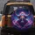 Bull Head Strong Horns Celestial Disc Cosmic Nebula - Wildlife Lover Gift Spare Tire Cover - 5