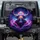 Bull Head Strong Horns Celestial Disc Cosmic Nebula - Wildlife Lover Gift Spare Tire Cover - 1