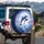 Majestic Dolphins Leaping Full Moon Stars - Ocean Lover Gift Spare Tire Cover - 3