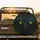 Luminous Reptilian Eyes Dark Scales - Outdoor Adventure Vehicle Decor Gift Spare Tire Cover - 2