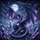 Amethyst Sapphire Crystal Dragon Moon Starry Night - Fantasy Lover Home Decor Gift Spare Tire Cover - 6
