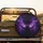Electric Purple Cat Eyes Cosmic Swirl - Mystical Fantasy Decor Cat Lover Gift Spare Tire Cover - 2