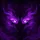 Electric Purple Cat Eyes Cosmic Swirl - Mystical Fantasy Decor Cat Lover Gift Spare Tire Cover - 6