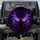 Electric Purple Cat Eyes Cosmic Swirl - Mystical Fantasy Decor Cat Lover Gift Spare Tire Cover - 1