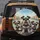 Five Miniature Schnauzers Journey Landscape - Dog Lover Travel Gift Spare Tire Cover - 5