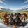 Lively Dachshunds Open Road Landscape - Adventure Dog Lover Gift Spare Tire Cover - 6