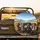 Lively Dachshunds Open Road Landscape - Adventure Dog Lover Gift Spare Tire Cover - 2