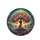 Majestic Tree of Life Vibrant Floral Swirling Leaves Forest - Vehicle Decor Gift Spare Tire Cover - 4