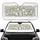 Cartoon Cats Mushrooms Foliage Field - Cat Lover Road Trip Car Interior Upgrade Car Sunshade - 1