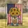 Proudly American Sunflower Flag Mason Jar Butterflies Patriotic Home Decor Garden Flag - 1