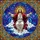 Jesus Christ Ascension Sunburst Jewel Tone Celestial Home Decor Gift Stained Glass Suncatcher - 5