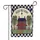 Red Country House 'BLESS OUR HOME' Banner Primitive Stars Farmhouse Home Decor Gift Garden Flag - 3