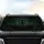 Glowing Green Eyes Skeletal Hands Dark Wood Planks - Travel Essentials Car Sunshade - 4