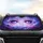 Cosmic Galaxy Anime Eyes Purple Hair - Car Interior Upgrade Car Sunshade - 4