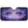 Cosmic Galaxy Anime Eyes Purple Hair - Car Interior Upgrade Car Sunshade - 3