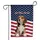 Beagle Puppy American Flag God Bless America - Patriotic Home Decor Gift for Dog Lovers Garden Flag - 3
