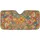 1970s Psychedelic Flowers Hearts Arcs - Car Interior Upgrade Car Sunshade - 3