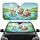 Otters Water Lilies Wildflowers Hot Air Balloon Road Trip Gift for Otter Lover Car Sunshade - 1