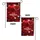 Sparkling Heart Balloons Happy Valentine's Day - Holiday Valentine's Gift Garden Flag - 4