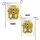 Welcome Sunflowers Mason Jar Buffalo Check - Farmhouse Summer Home Decor Gift Garden Flag - 4