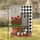 Geraniums Terracotta Pot Rustic Chair Buffalo Plaid - Farmhouse Home Decor Garden Flag - 1