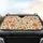 All-Over Multi-Petal Daisy Filler Flowers Foliage Car Interior Upgrade Car Sunshade - 4
