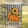 Autumn Pumpkins Sunflowers Welcome Buffalo Plaid Monarch Butterfly - Fall Home Decor Garden Flag - 5