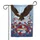 Bald Eagle American Floral 1776-2026 - USA 250th Anniversary Independence Day Garden Flag - 3