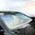 Majestic Cumulus Stratocumulus Cloudscape Serene Sky View - Car Interior Upgrade Car Sunshade - 6