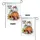 Polka Dot Gingham Pumpkin Stack Fall Flowers Welcome - Autumn Home Decor Gift Garden Flag - 4