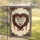 USA 250th Anniversary (1776-2026) Heart Wreath Holly Poinsettia Independence Day Gift Garden Flag - 5