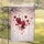 Deep Red Pale Pink Floating Hearts Bare Tree Branches - Home Decor Gift Garden Flag - 5
