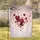 Deep Red Pale Pink Floating Hearts Bare Tree Branches - Home Decor Gift Garden Flag - 1