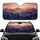 Majestic Evergreen Forest Misty Mountain Fog Sunrise Sunset - Car Interior Upgrade Car Sunshade - 1