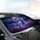 Astronaut Neon Space Suit Basketball Dunk - Car Interior Upgrade Car Sunshade - 6
