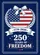 USA 250 Years of Freedom Heart - 1776-2026 Anniversary Independence Day Garden Flag - 6