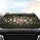 Dense Floral Bloom Green Leaves Berry Clusters - Car Interior Upgrade Car Sunshade - 4
