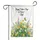 Happy Father's Day in Heaven Dad Butterfly Garden - Father's Day Memorial Gift for Dad Garden Flag - 3
