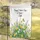 Happy Father's Day in Heaven Dad Butterfly Garden - Father's Day Memorial Gift for Dad Garden Flag - 5